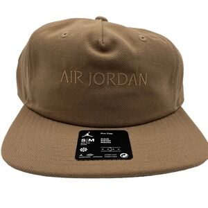 Nike Air Jordan Pro Unstructured Flat Bill Snapback Hat‎ Cap Adult Size S/M NEW